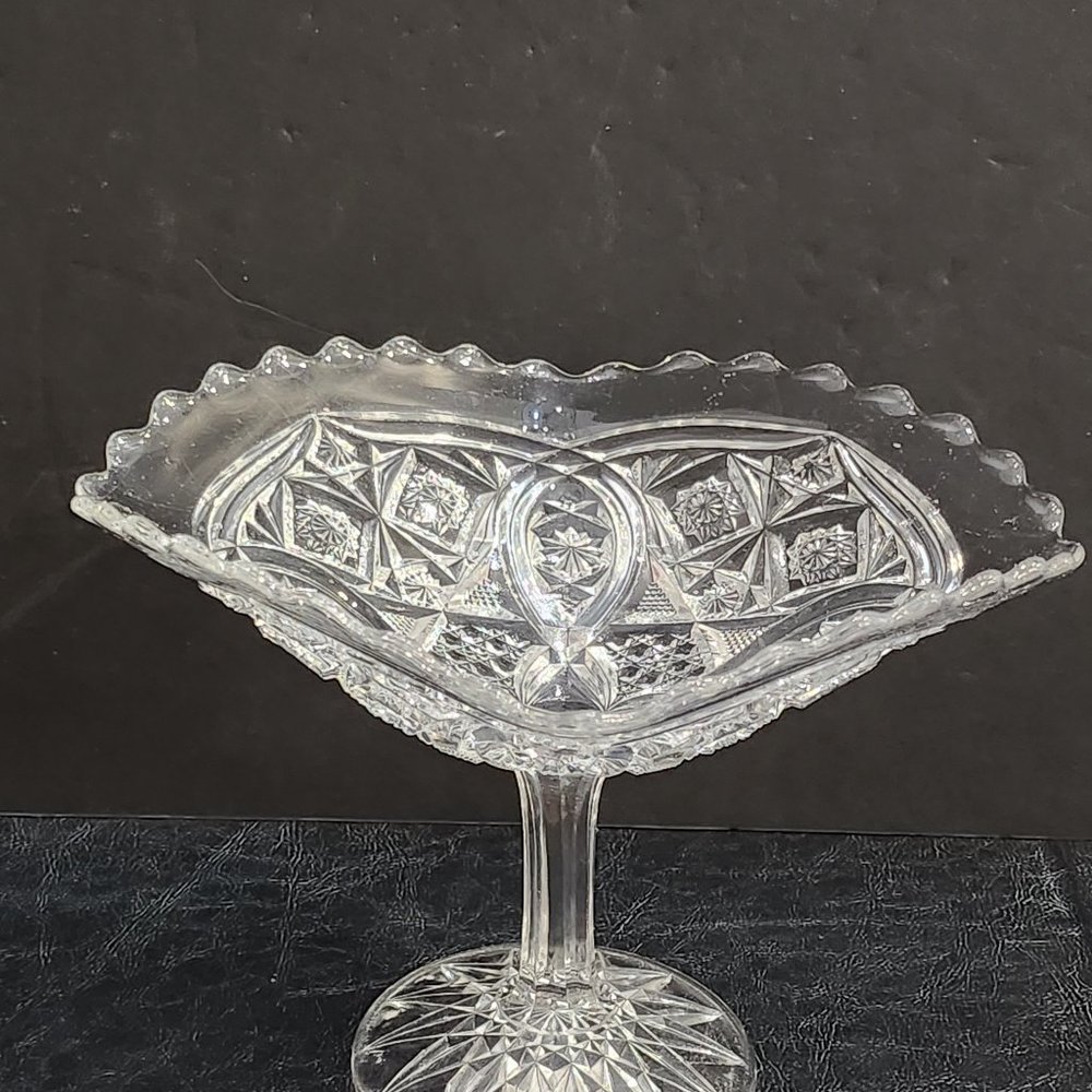 1910 EAPG Bryce Higbee Pedestal Comport/Compote Rexford Euclid